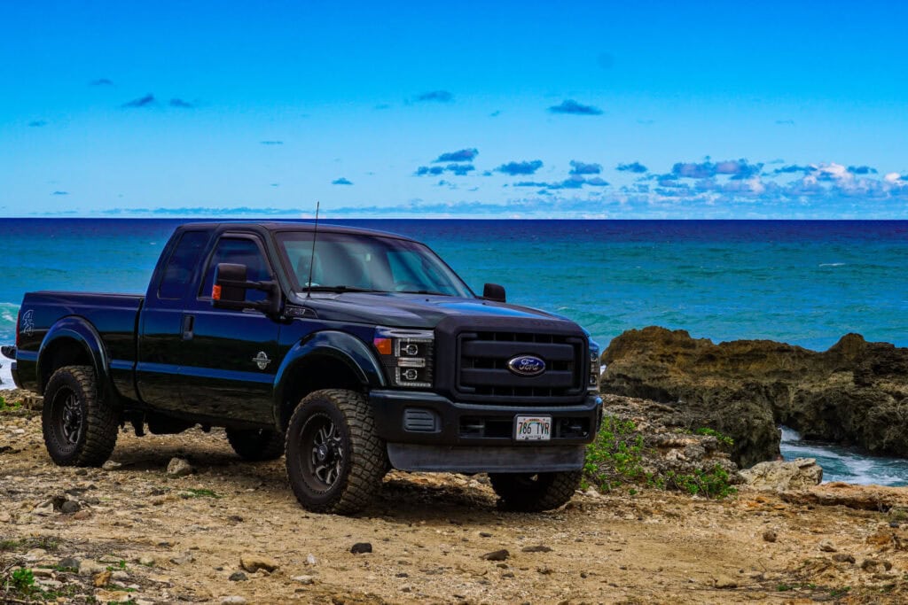 Riesiger SUV / Truck in den USA auf Hawaii