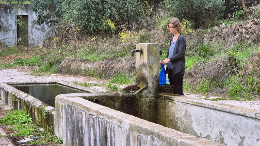 Trinkwasserbrunnen auf Sardinien