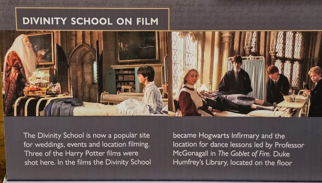 Die Divinity School in Oxford in den Filmen von Harry Potter