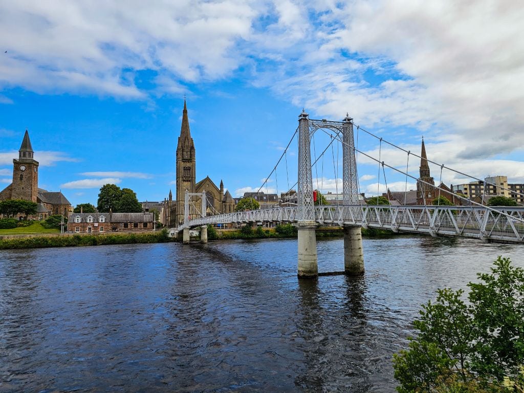 Inverness: Beginn des Caledonian Canals