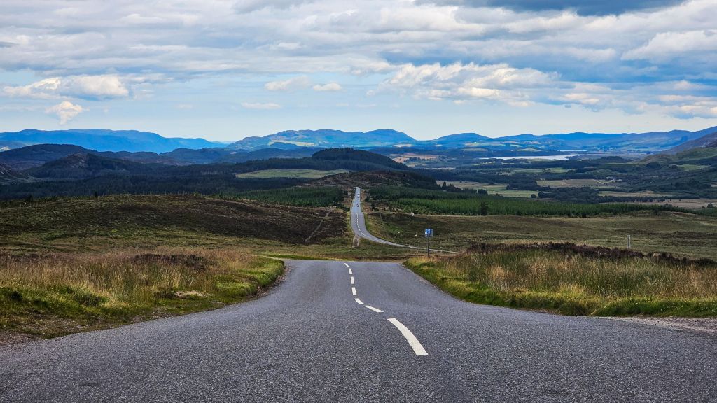 Suidhe Viewpoint auf dem Weg nach Fort Augustus