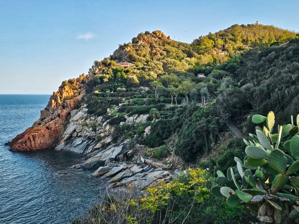 Blick auf das Capo Bellavista in Arbatax