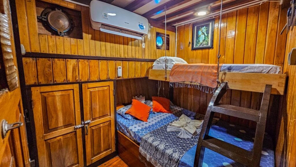 Owners Cabin auf der KLM Sunshine