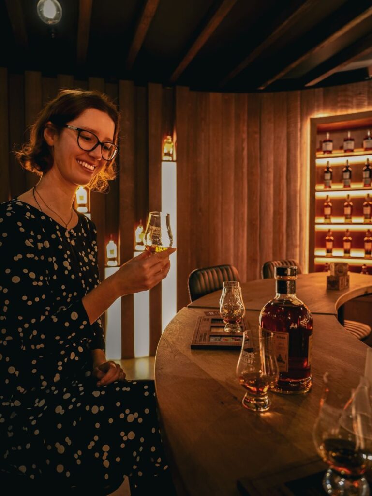 Tasting bei Dewars in Aberfeldy