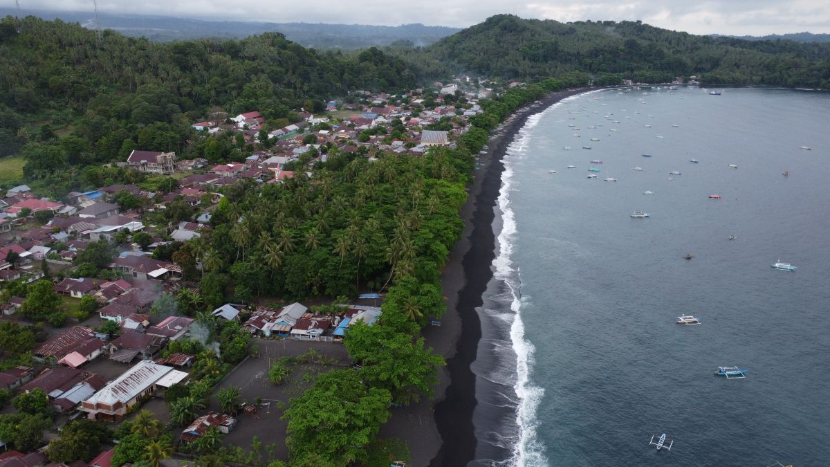 Das Darf Batu Putih am Rande des Tangkoko National Parks