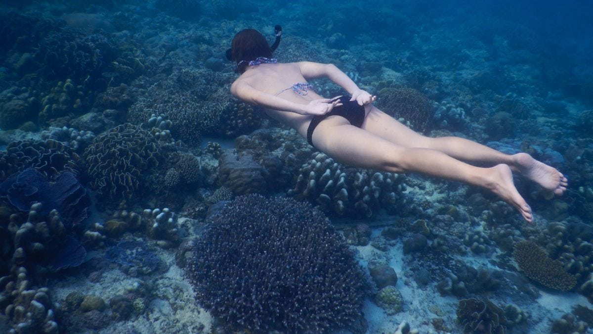 Schnorcheln in Bira, Sulawesi