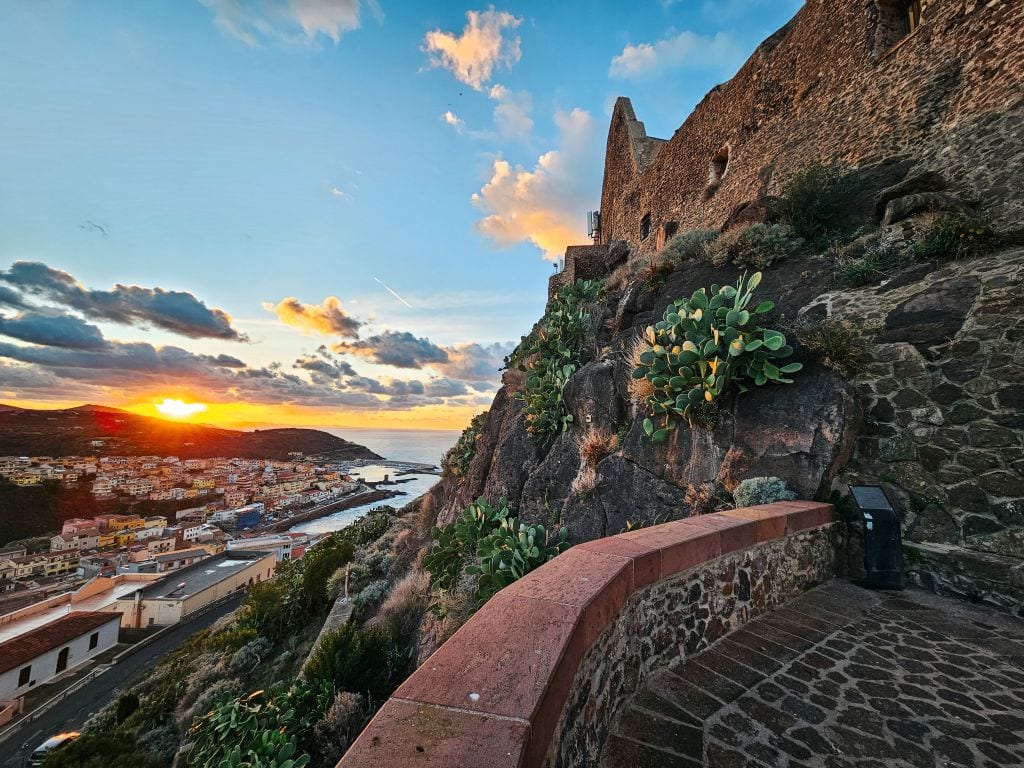 Ausblick von der Burg von Castelsardo