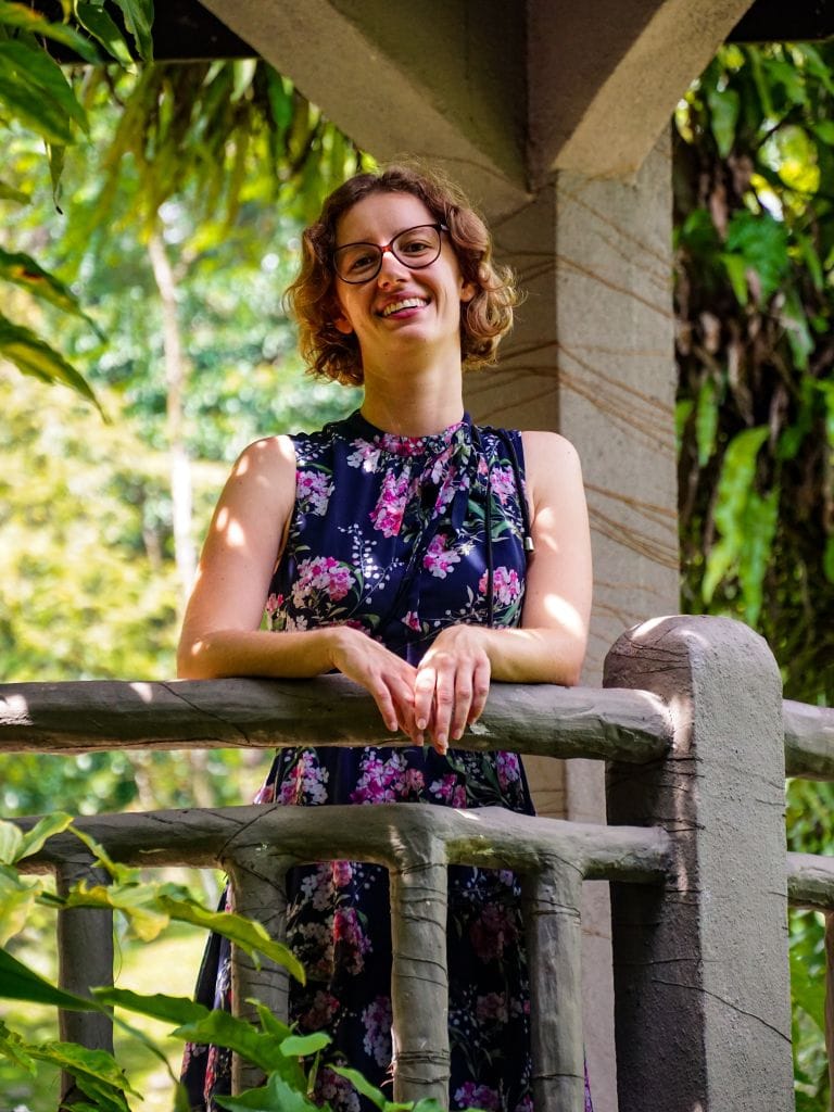 Reisebloggerin Theresa im Botanischen Garten Perdana von Kuala Lumpur