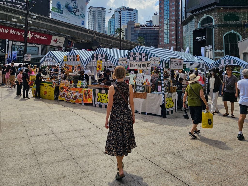 Das Stadtviertel Bukit Bintang in Kuala Lumpur