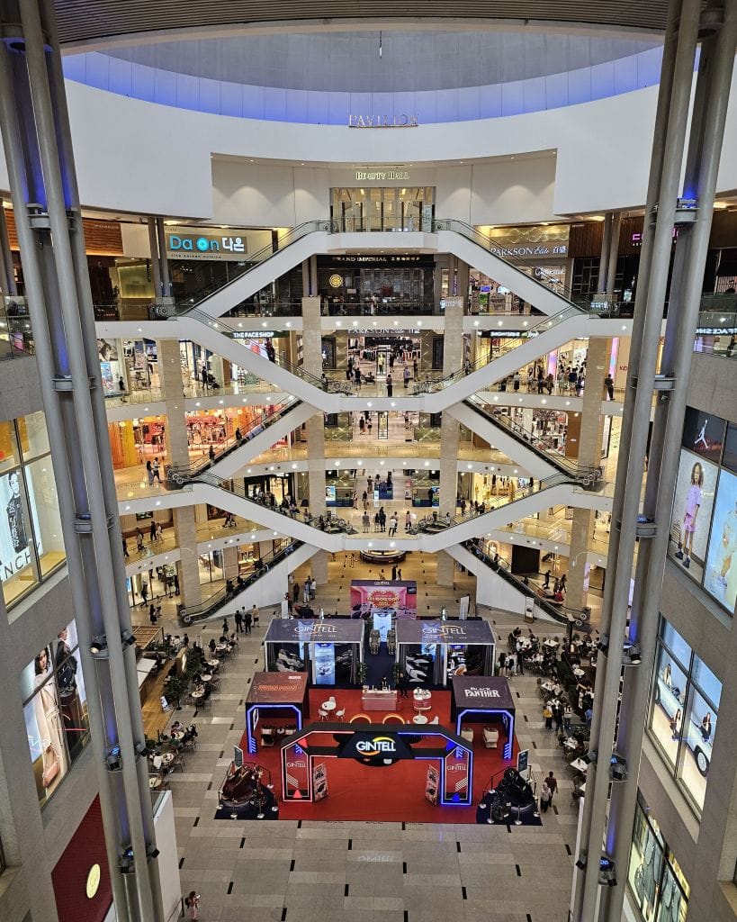 Großes Einkaufszentrum in Kuala Lumpur