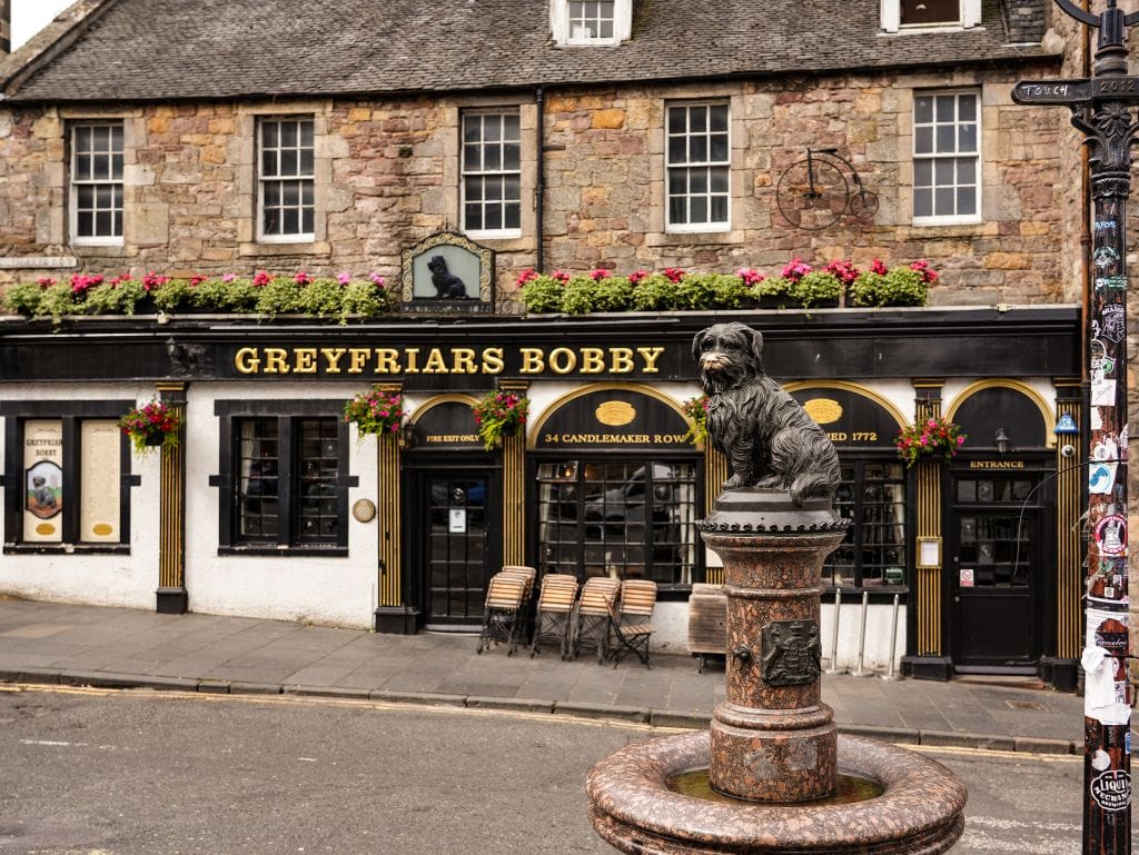 Greyfriars Bobby in Edinburgh