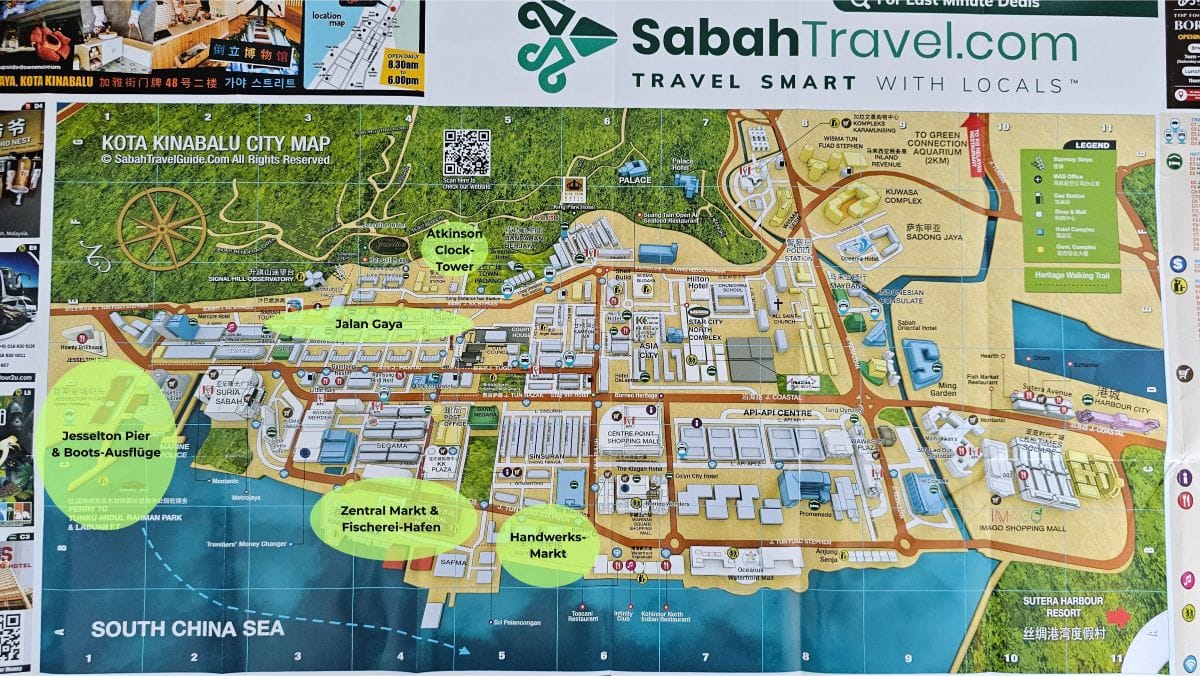 Tipps für Kota Kinabalu, Malaysia