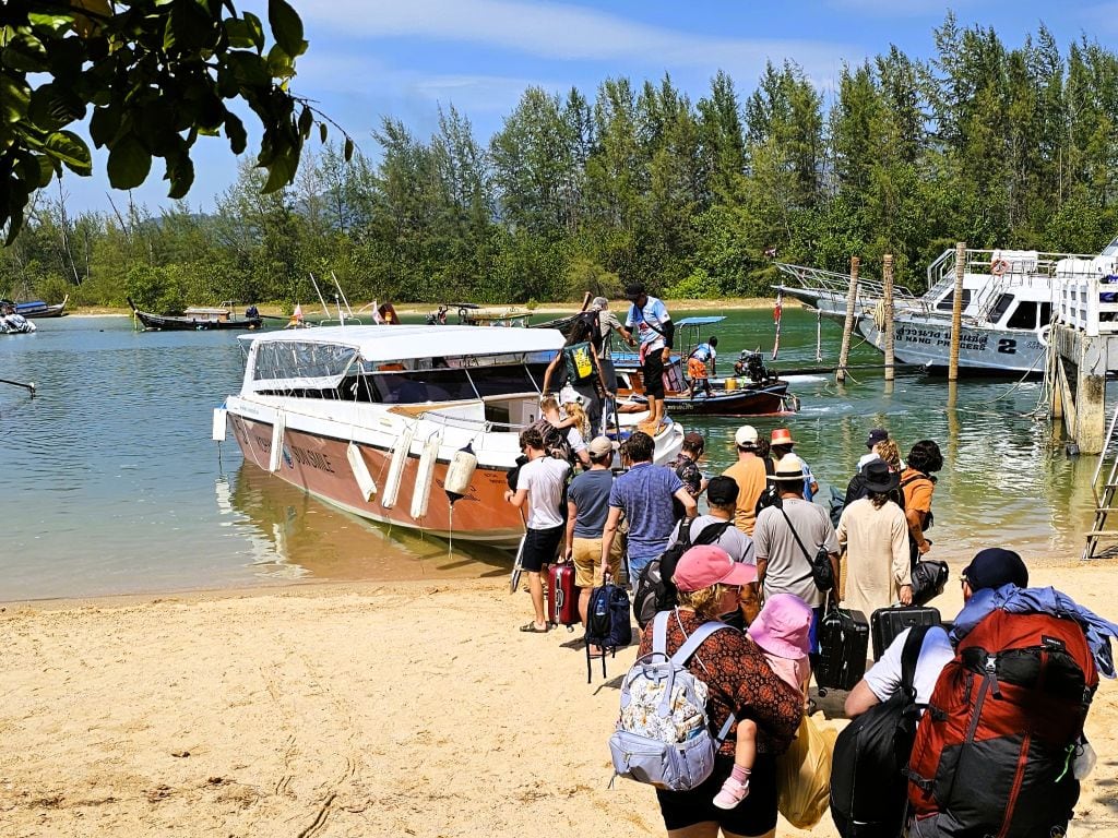 Anreise nach Koh Yao Yai von Ao Nang