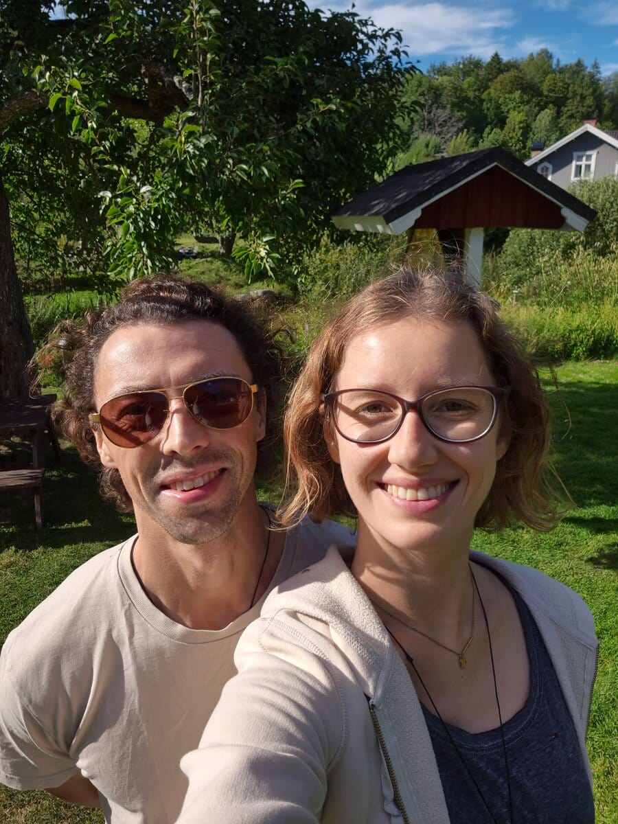 Theresa & Chris zu Besuch in Dals Rostock, Schweden