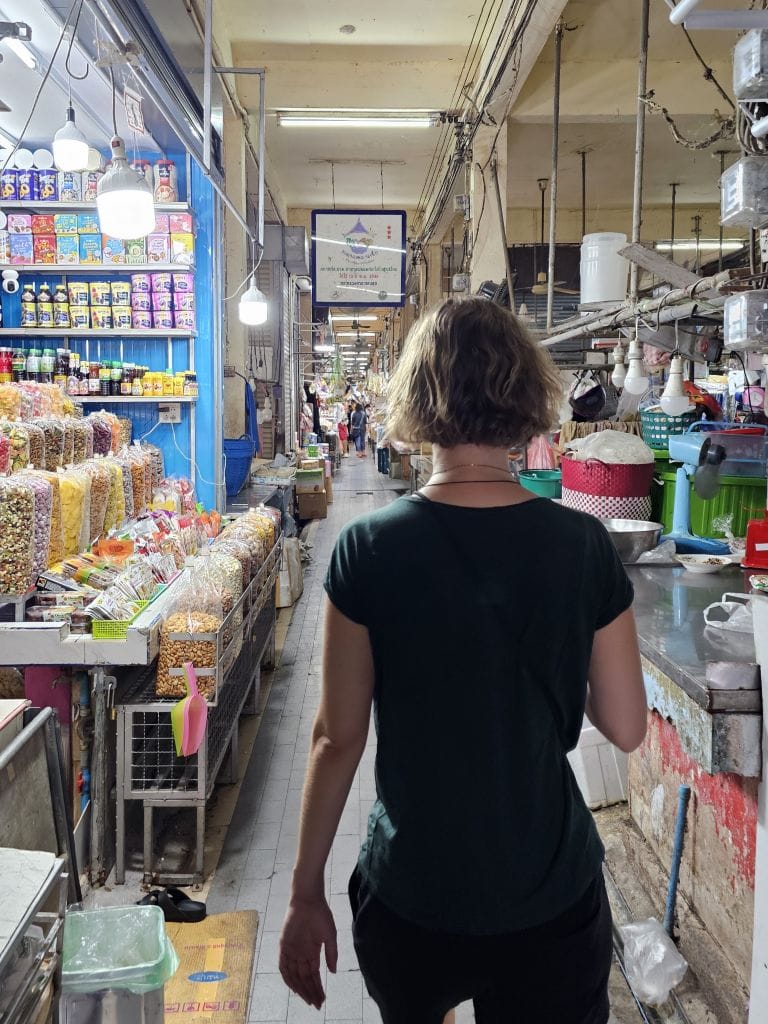 Markthalle in Hat Yai im Yong Kim Market