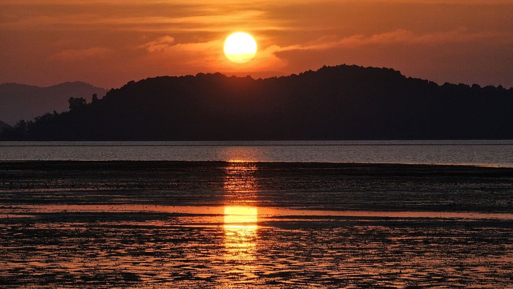 Sonnenuntergang auf Koh Yao Noi