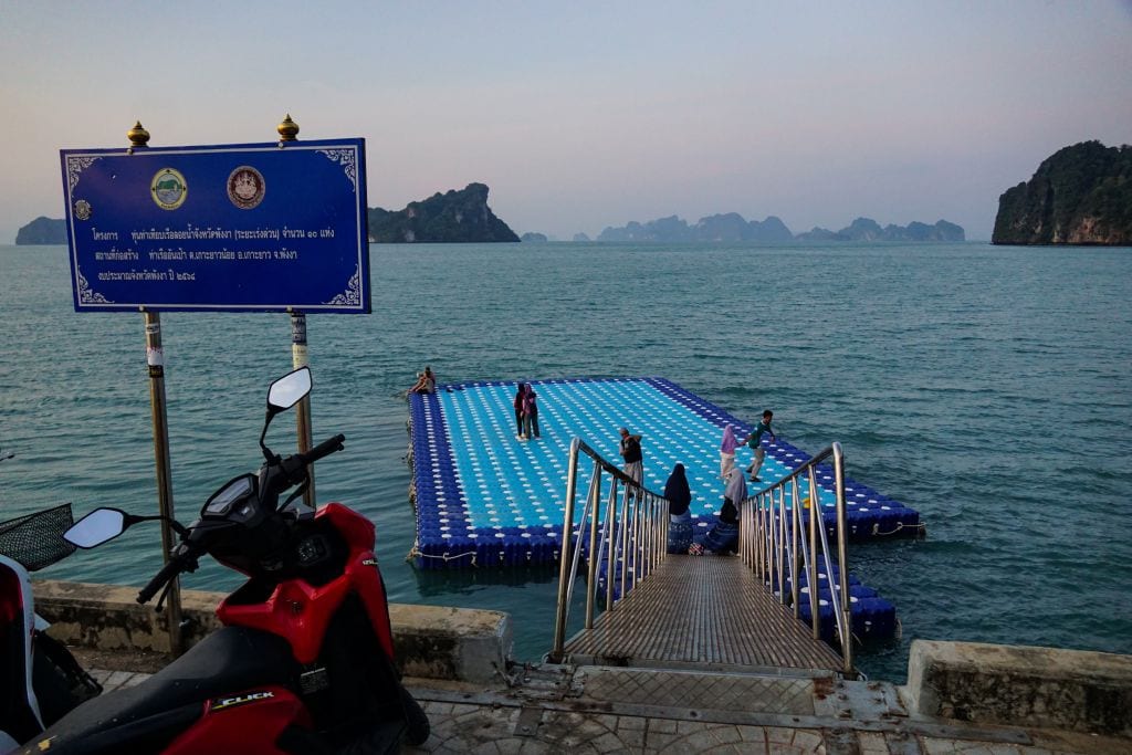 Un Pao Pier auf Koh Yao Noi