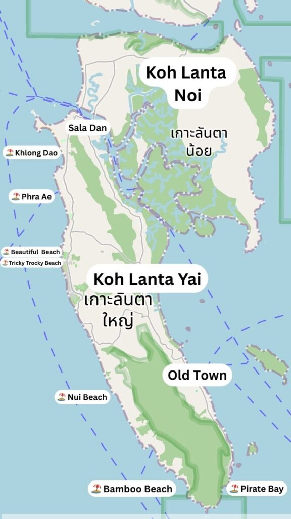 Die 7 schönsten Strände auf Koh Lanta