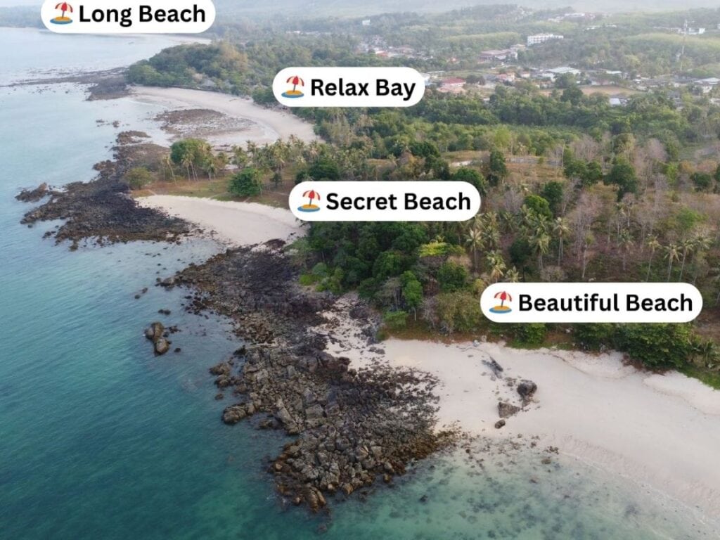 Strände auf Koh Lanta: Long Beach, Relax Bay, Secret Beach, Beautiful Beach