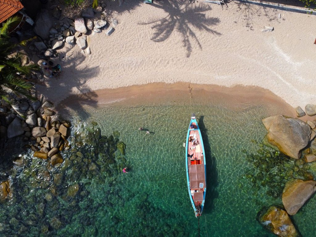 Tanote Bay auf Koh tao in Thailand