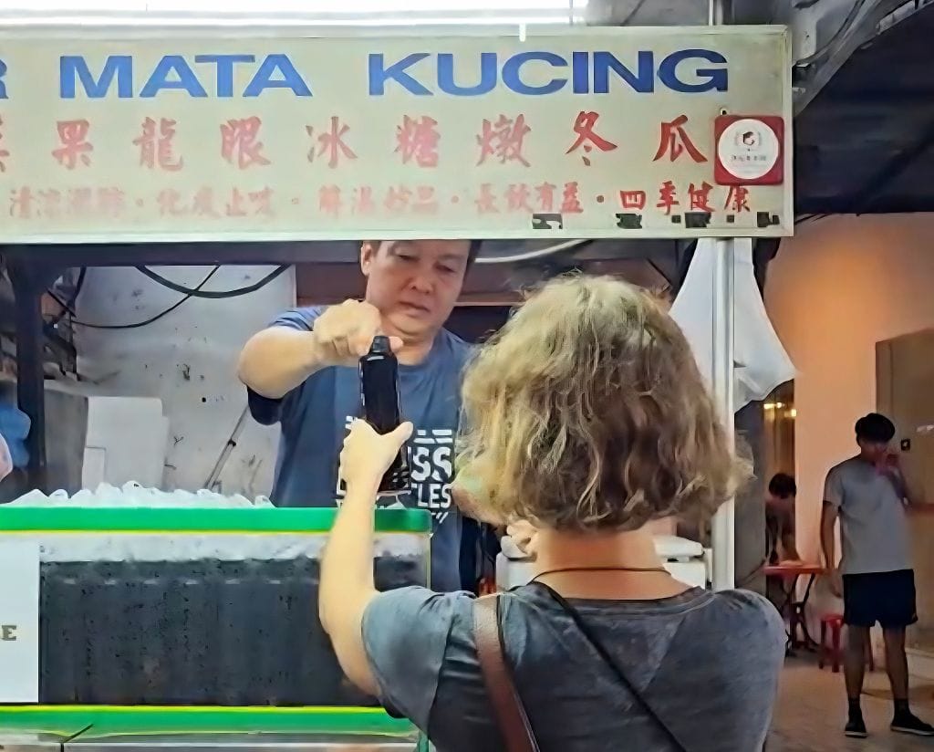 Air Mata Kucing: Streetfood in Chinatown Kuala Lumpur