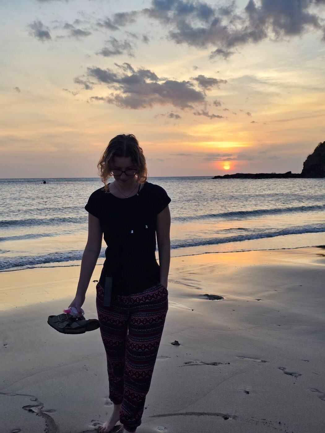 Theresa von Reisekröten auf Koh Lanta, am Khlong Chak Beach