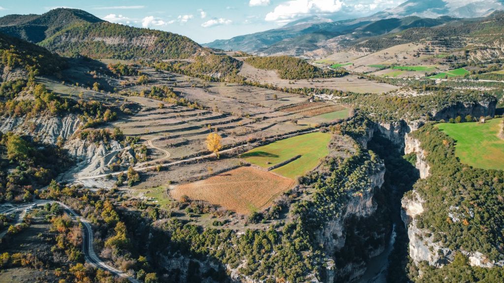 Wanderung ins Gebirge bei Berat