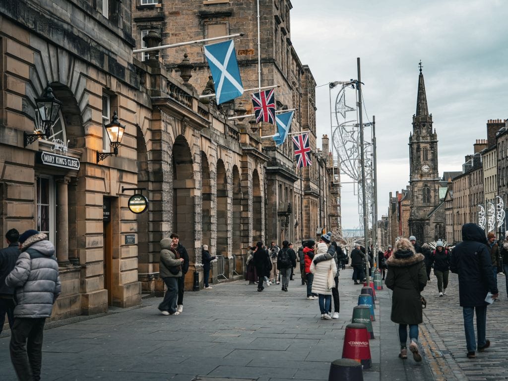 Edinburghs Innenstadt: Hotelempfehlungen zur Weihnachtszeit