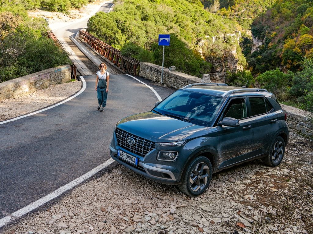 Unser zweiter Mietwagen in Albanien: Hyundai Venue