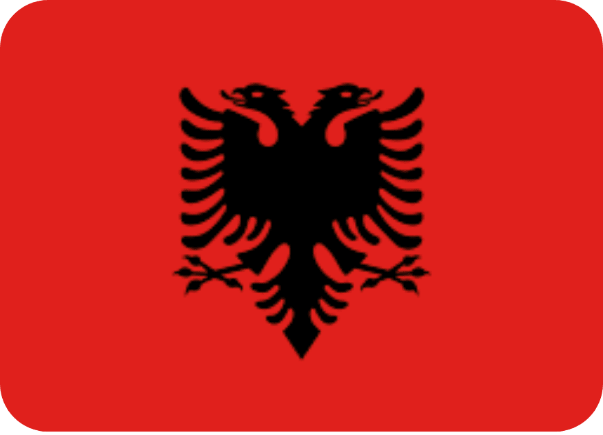 Albanien Flagge
