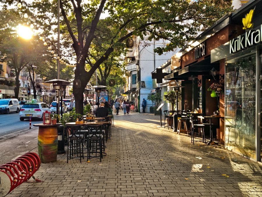 Stadtviertel Blloku in Tirana