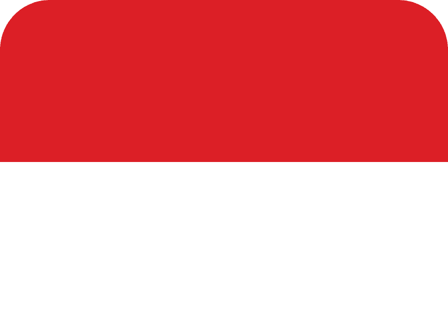Indonesien Flagge