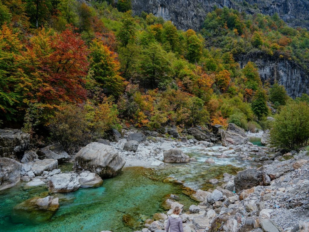 Nationalpark albanische Alpen zwischen Theth und Valbona
