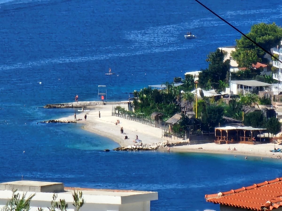 Ein weiterer, öffentlicher Strand in Saranda