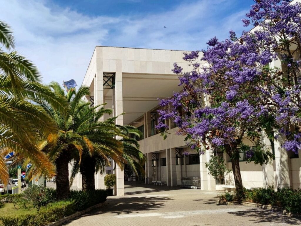 Flughafen von Jerez de la Frontera in Andalusien