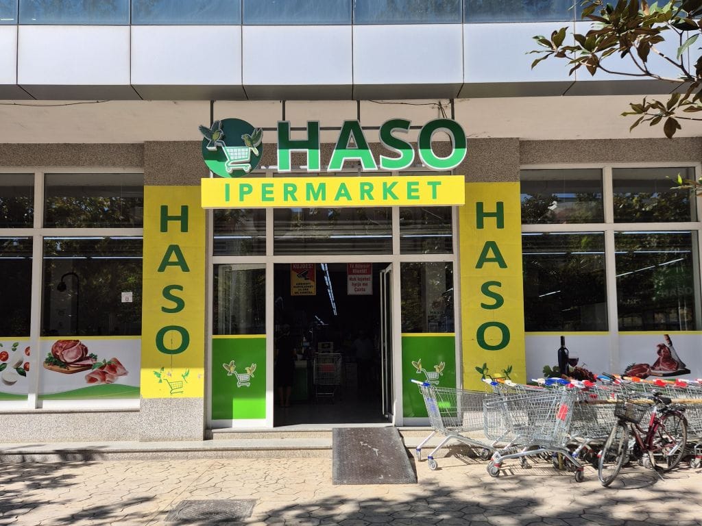 Guter Supermarkt in Vlora: Haso Ipermarket