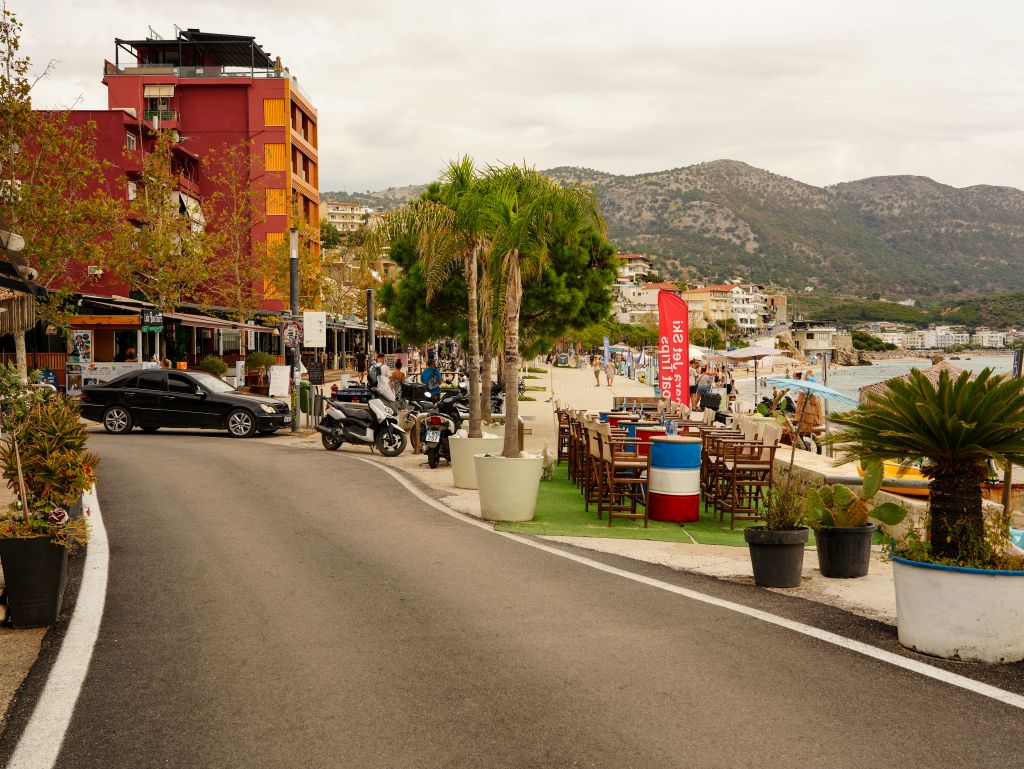 Die Innenstadt von Himara