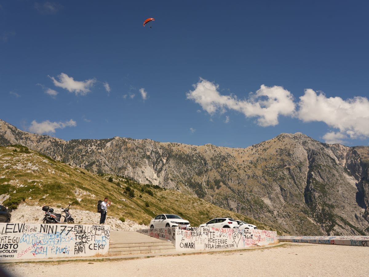 Llogara Pass in albanien