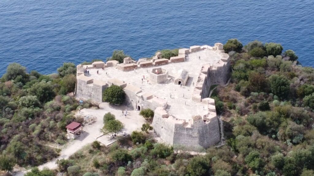 Festung von Porto Palermo in Albanien