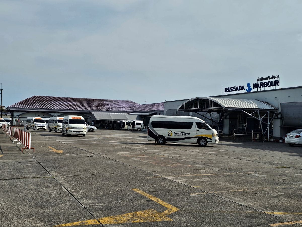 Rassada Hafen und Pier in Phuket