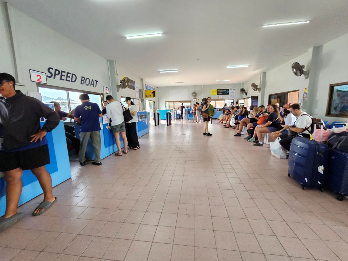 Terminal im Rassada Hafen auf Phuket