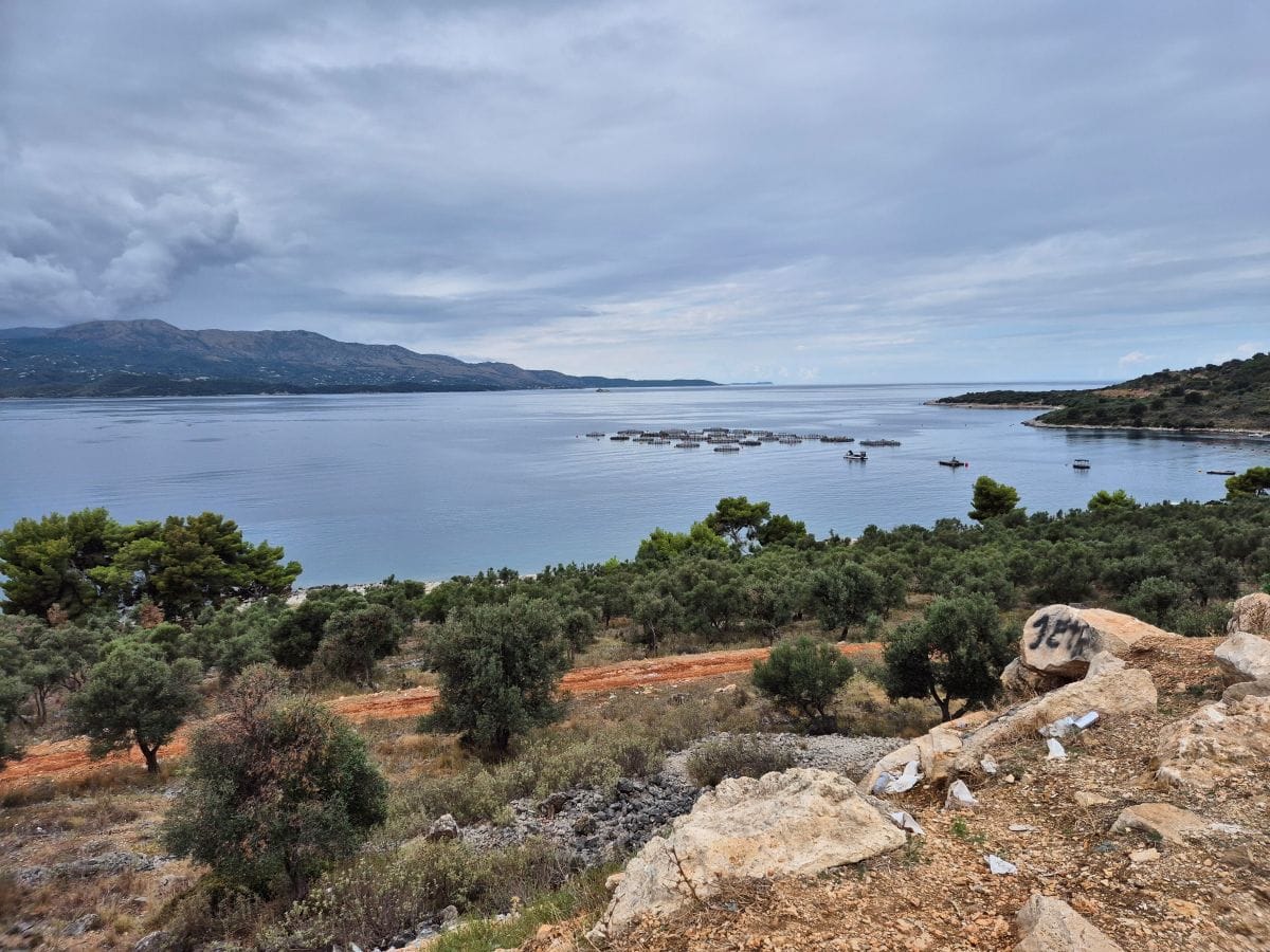 Sunset Point nahe Ksamil