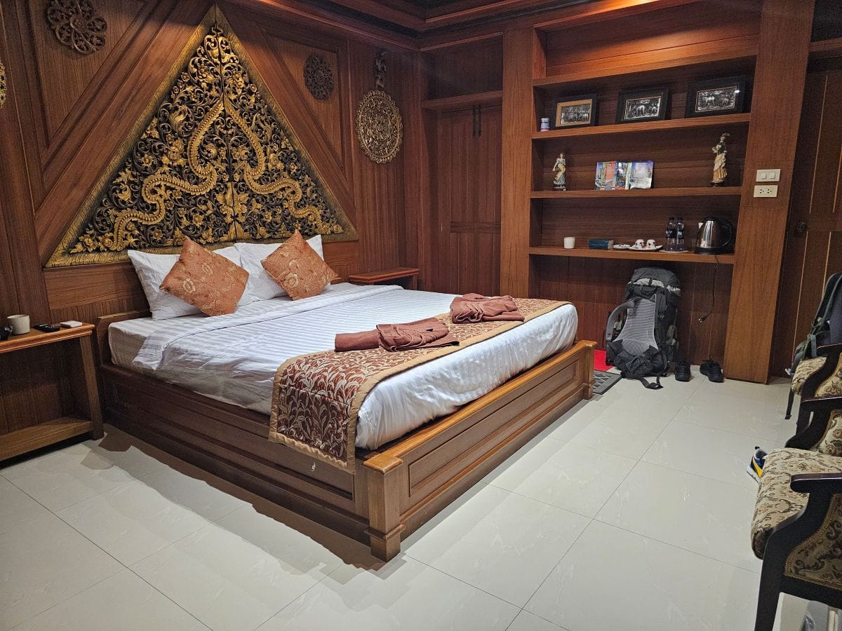Unsere erste Unterkunft auf Phuket: Ein traditionelles Guesthouse im Süden der Insel