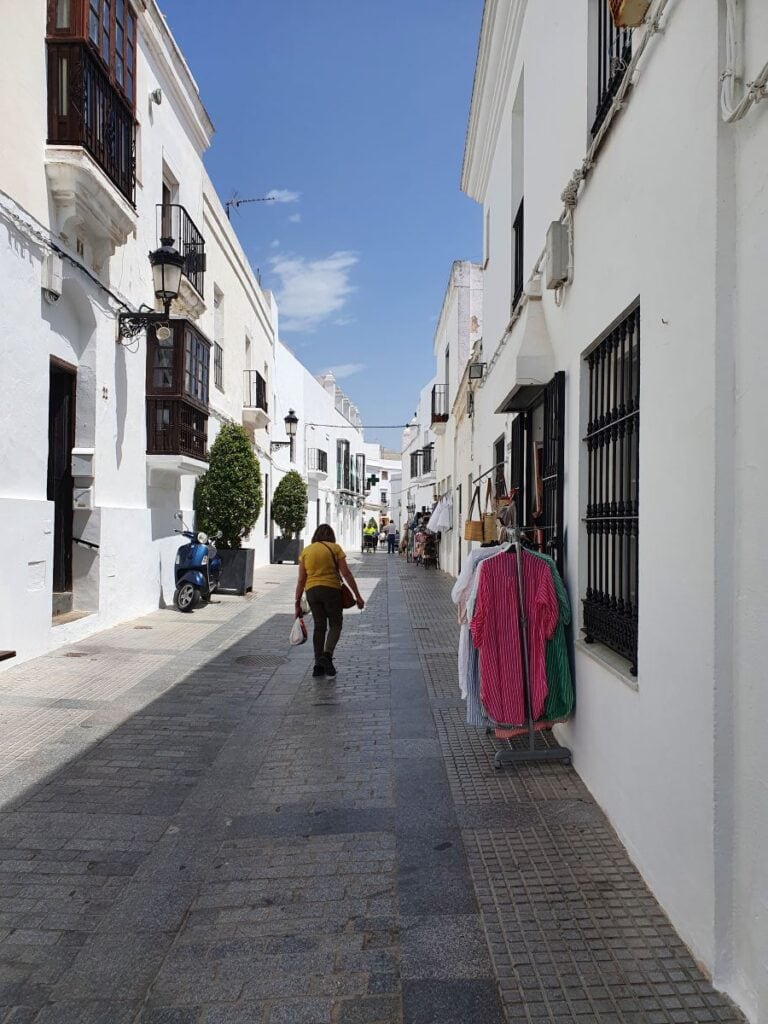 Innenstadt von Vejer de la Frontera in Andalusien