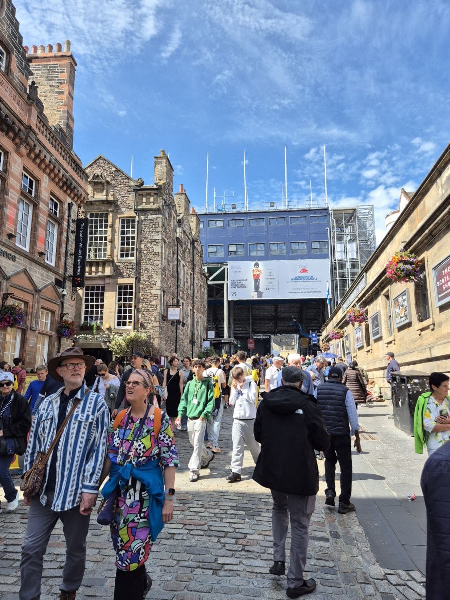 Festivalsaison im August in Edinburgh