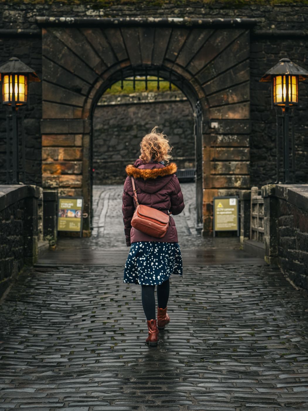 Zugang zu Stirling Castle
