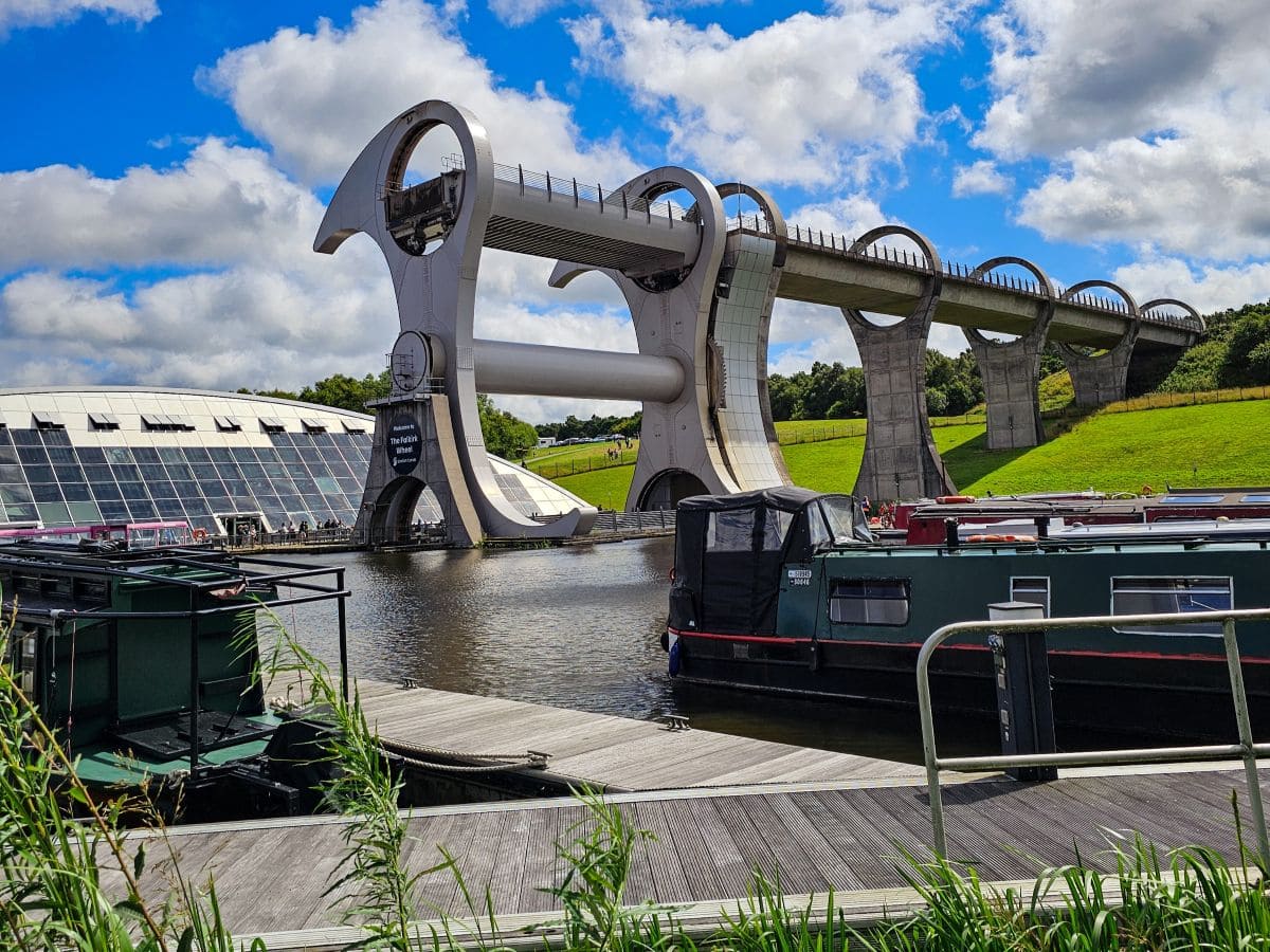 Falkirk Wheel in Schottland