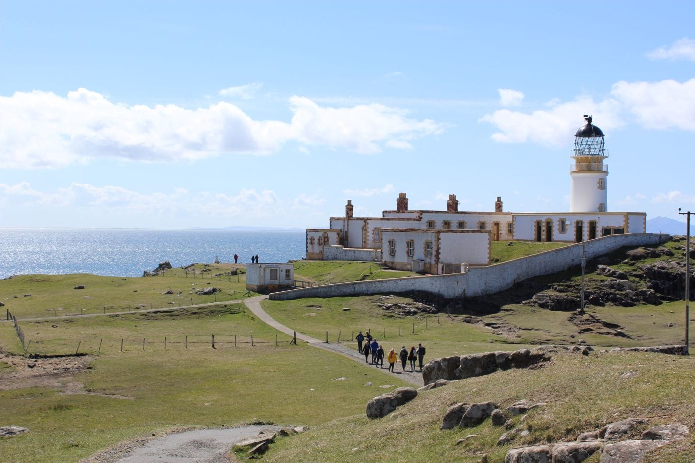 Neist Point Leuchtturm auf der Insel Skye