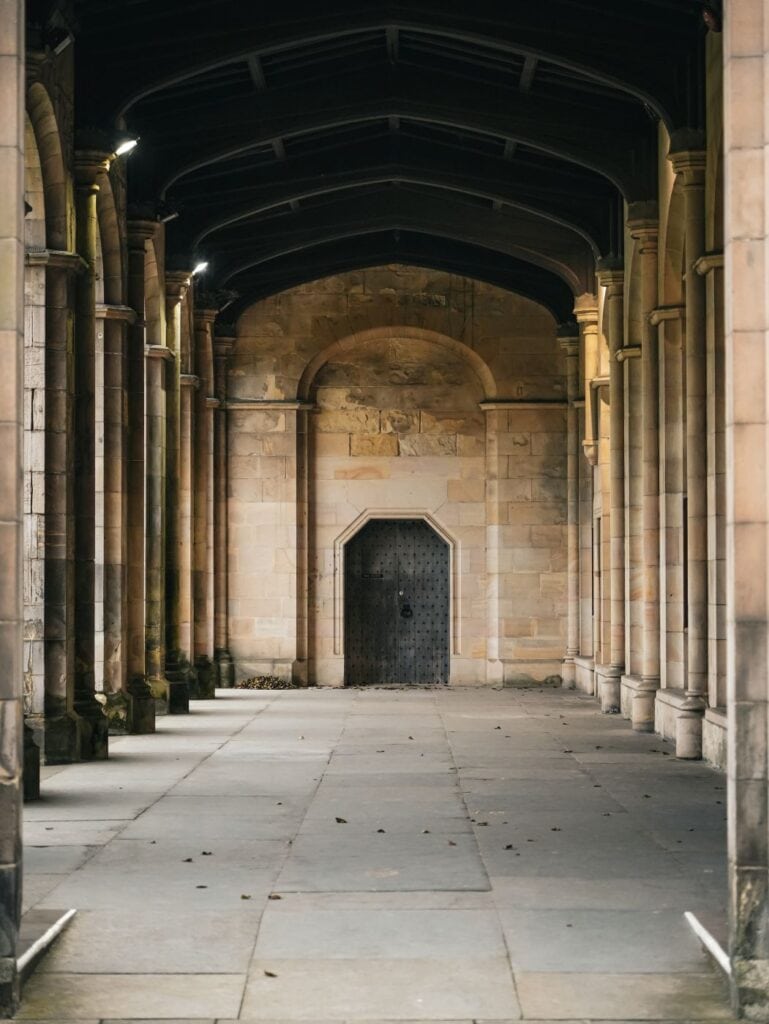 Eingang zur St Salvators Chapel