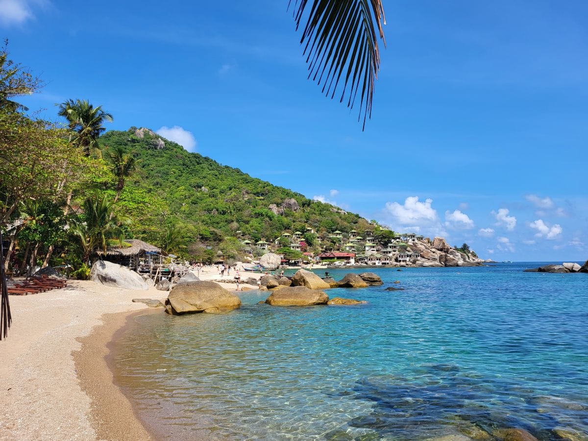 Schöne Badebucht auf Koh Tao: Tanote Bay